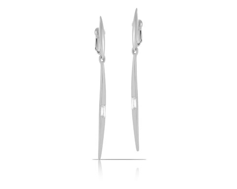 Klipsy wiszące z kryształkami Preciosa z kolekcji Classic (E7924AG) Klipsy wiszące z kryształkami Preciosa z kolekcji Classic (E7924AG)