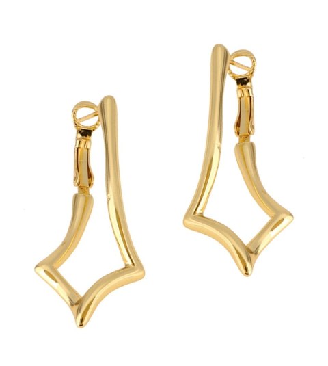 Pozłacane kolczyki z kolekcji Classic (P6253AU) Pozłacane kolczyki z kolekcji Classic (P6253AU)