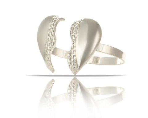Bransoletka pęknięte serce z kolekcji Heart Harmony (B23/ZIM/34AG) Bransoletka pęknięte serce z kolekcji Heart Harmony (B23/ZIM/34AG)