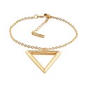 Bransoletka z trójkątną zawieszką by Klaudia Nieścior (B25/KN/07AU)