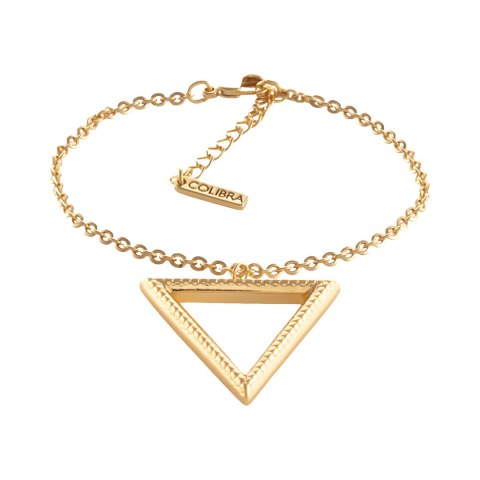 Bransoletka z trójkątną zawieszką by Klaudia Nieścior (B25/KN/07AU)
