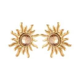 Kolczyki słoneczka z kryształkami (P25/LAT/100AU)