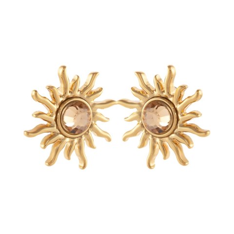 Kolczyki słoneczka z kryształkami (P25/LAT/100AU)