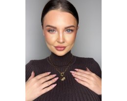 Naszyjnik z koniczynką zdobioną kryształkami z kolekcji Merymejkap (C24/MER/08AU)