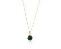 Naszyjnik z kryształkami Preciosa (C8126AU-EMERALD)