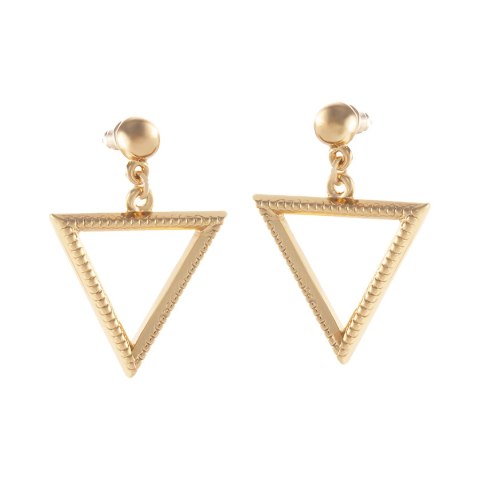 Trójkątne kolczyki by Klaudia Nieścior (P25/KN/04AU)