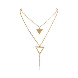 Warstwowy naszyjnik z agatami by Klaudia Nieścior (C25/KN/05AU)