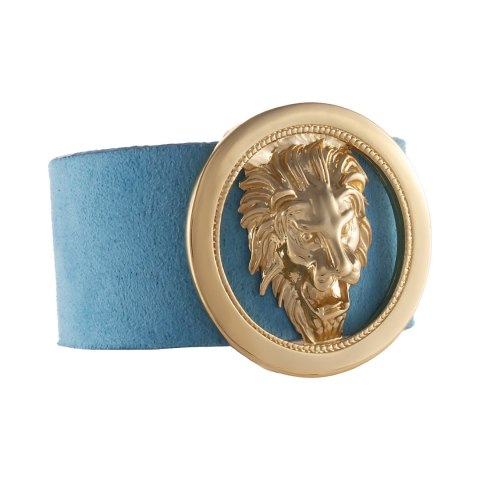 Bransoleta z okrągłą klamrą lew (LV/21/LAT/69AU)