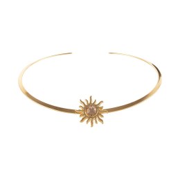 Choker ze słoneczkiem, z kryształkiem (C25/LAT/100AU)