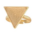 Trójkątny, regulowany pierścionek by Klaudia Nieścior (R25/KN/05AU)